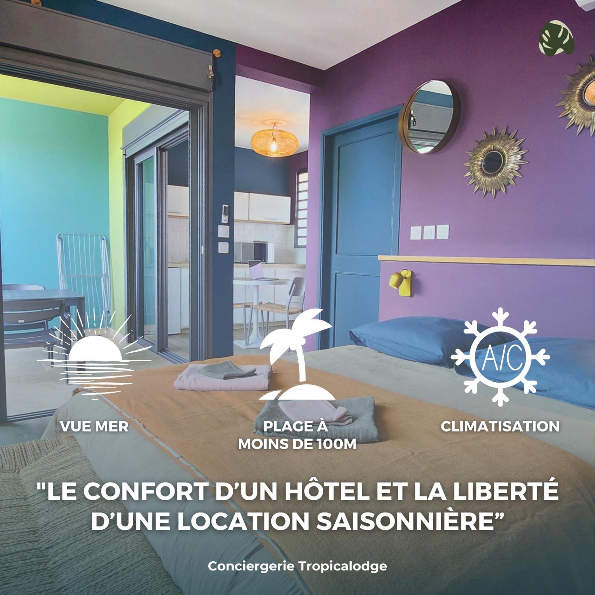 Écrin de mer Studios de charme 3 étoiles Saint Pierre Exterior foto